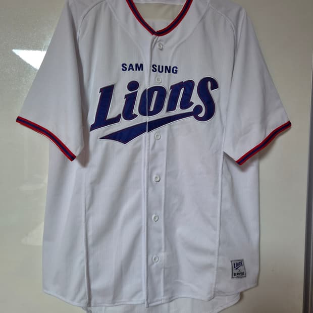 삼성 라이온즈 야구 유니폼 반팔/사이즈XL
