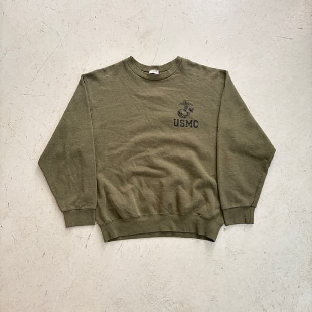 USMC USA OG 빈티지 스웻셔츠 M