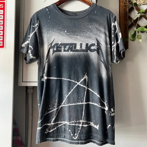 [S]METALLICA 메탈리카 블리치 다잉 티셔츠