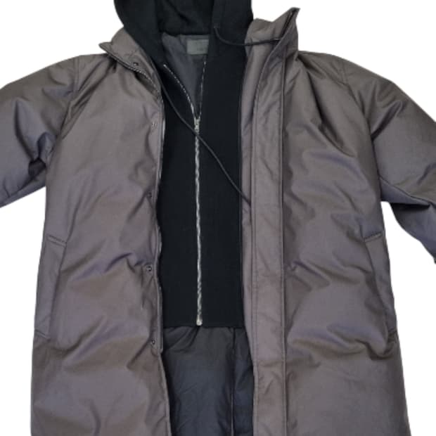 질스튜어트 뉴욕 시베리안 구스다운 쉘파카 (XL/110)