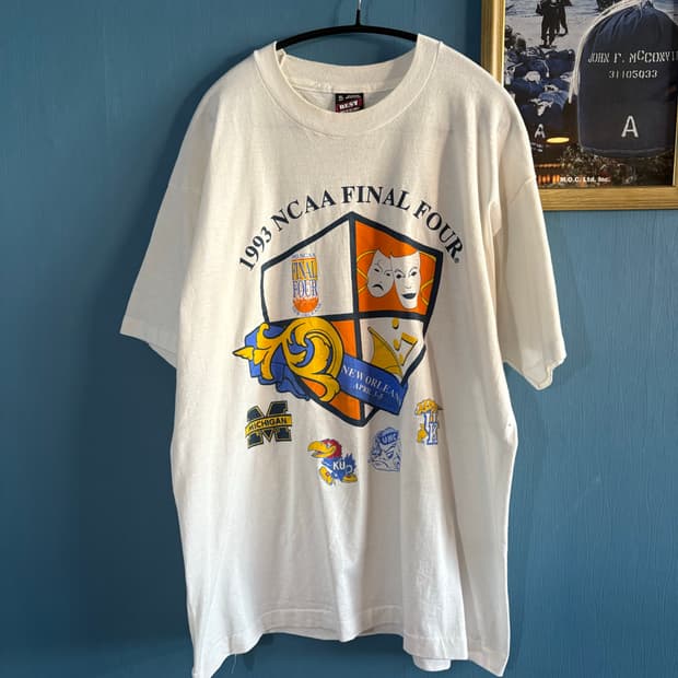 90’s NCAA Final Four Single stich T-Shir