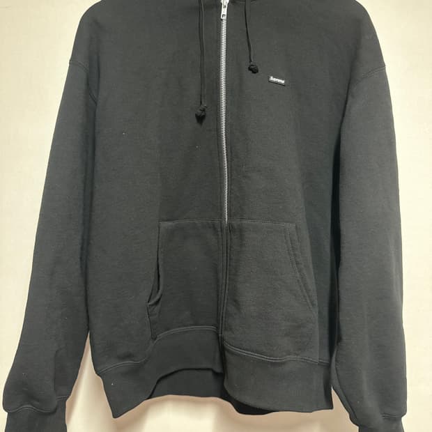 슈프림 스몰박스 로고 후드집업