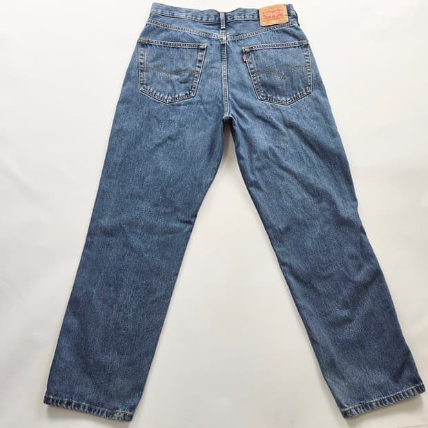 리바이스 550 청바지 연청 테이퍼드 데님 사이즈34 R6440