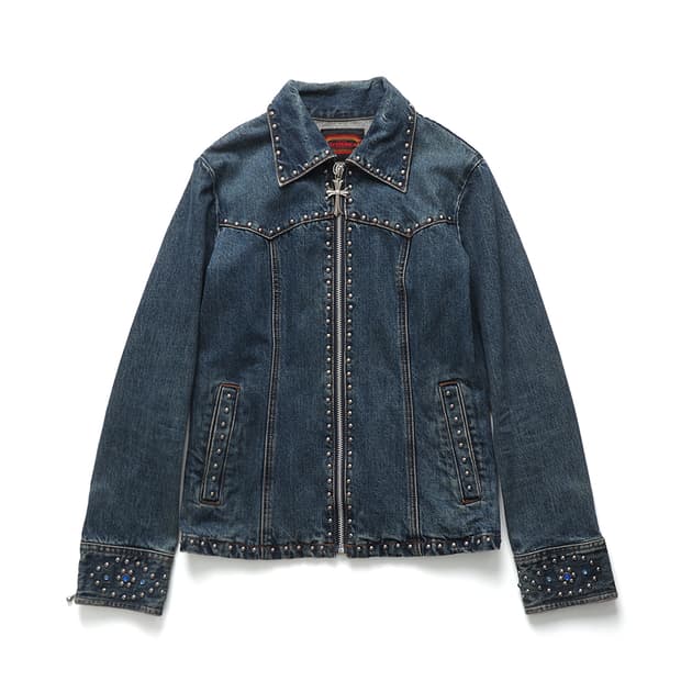 HYSTERIC GLAMOUR Denim Stud Jacket