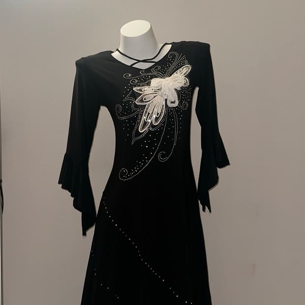 빈티지 오리엔탈 맥시 롱 원피스