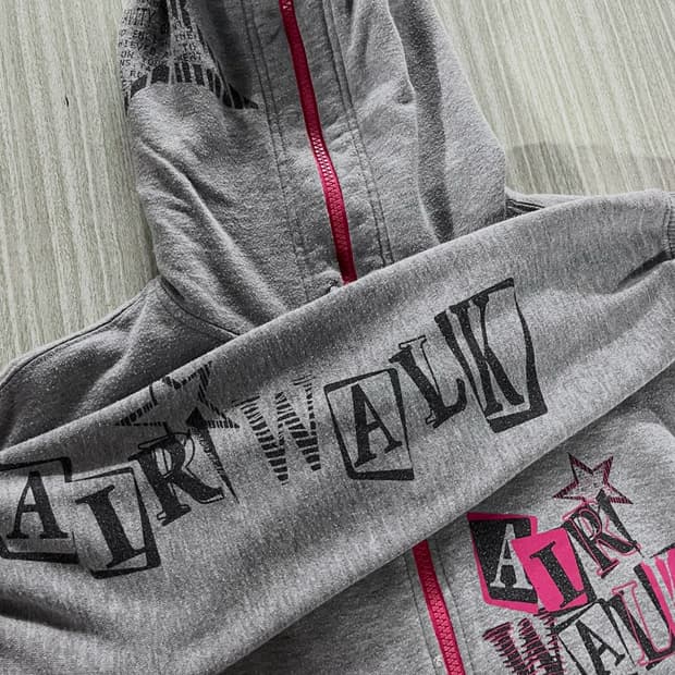 old airwalk full-zip hoodie