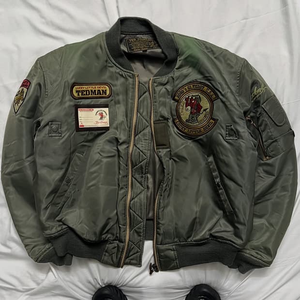 테드컴퍼니 MA-1 항공자켓