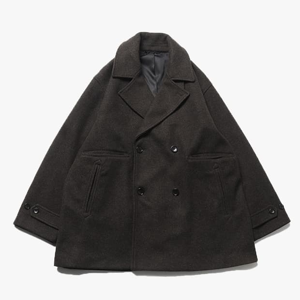 BEAMS - LOOSE WIDE PEA COAT