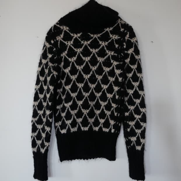 dries van noten early 2000s knit