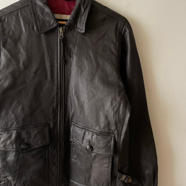 Vintage Tommy Hilfiger Leather Jacket