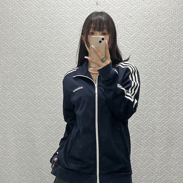 아디다스 베켄바우어 빈티지 캐주얼 져지 집업 100 C13637