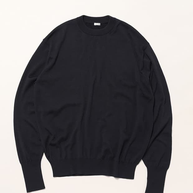 [2] 25aw 아프레쎄 울니트 크루넥 스웨터 apresse