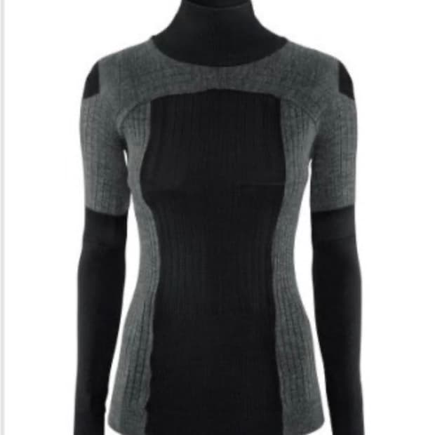 메종 마르지엘라 X h&m 울 삭스 패턴 니트 스웨터 XS