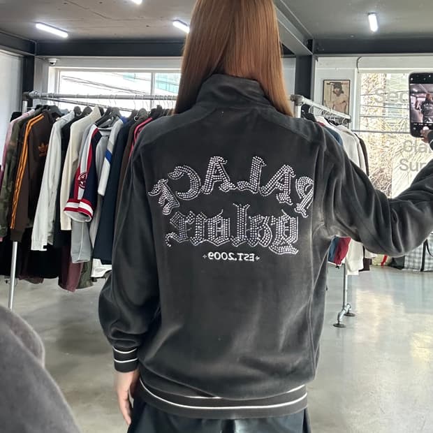 팔라스 22SS 갈로어 큐빅벨루어 스케이트보드 트랙탑 져지