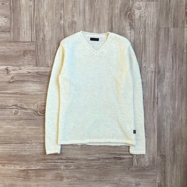 MORGAN 크림 터틀넥