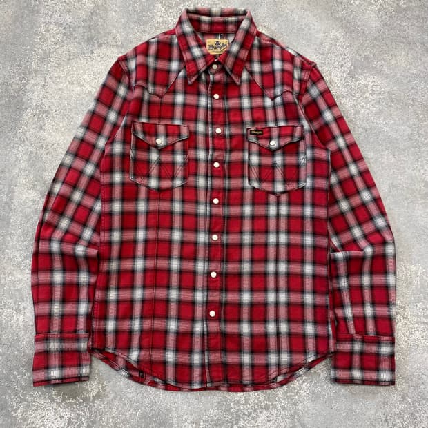 [M] Wrangler x AKM 랭글러 웨스턴 체크셔츠