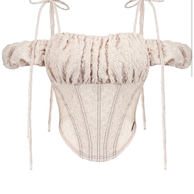 BLOOM MULTI SHOULDER TOP, SAND/KIMYO