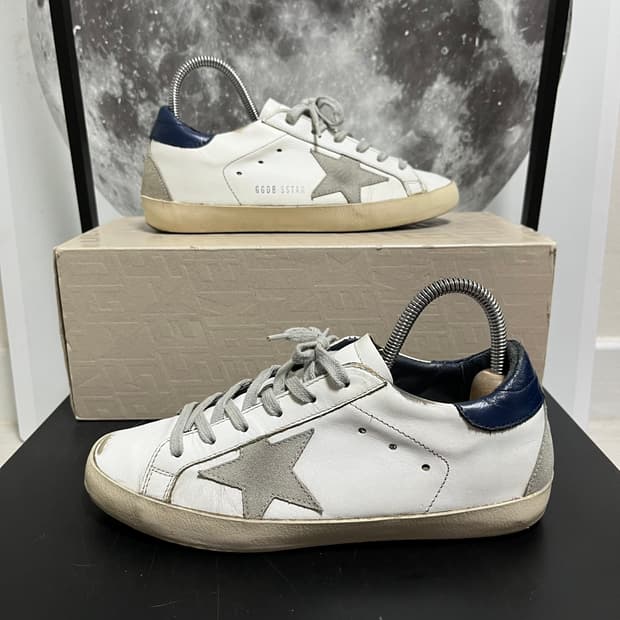 정품 36) 골든구스 네이비탭  스니커즈 230~235