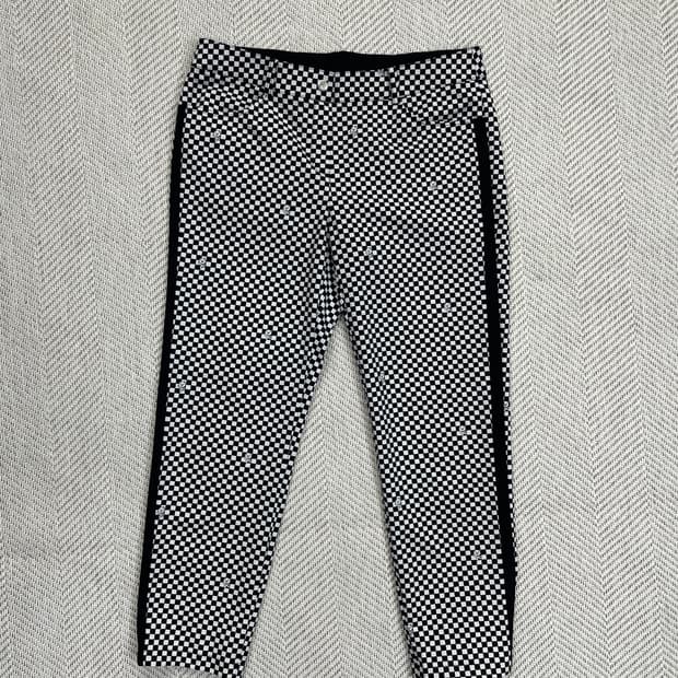 까스텔바작 여성 체크 패턴 바지 L(76)