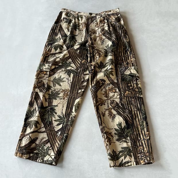 [36인치]KARL KANI 칼카니 리얼트리 카고 팬츠