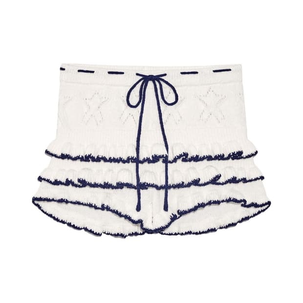 글로니 캔디 팝 니트 쇼츠 반바지 M