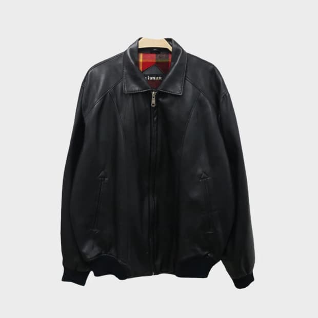 SUN LUNAR 페이크레더 자켓 60201