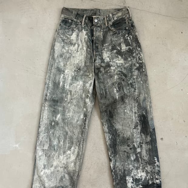아크네스튜디오 트롱프뢰유 데님 팬츠 EUR48 Cold grey
