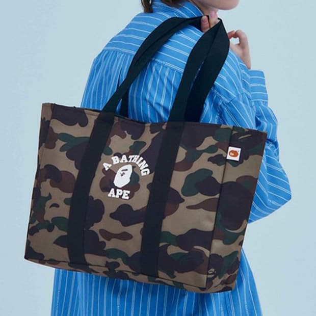 A BATHING APE 1st CAMO 토드백