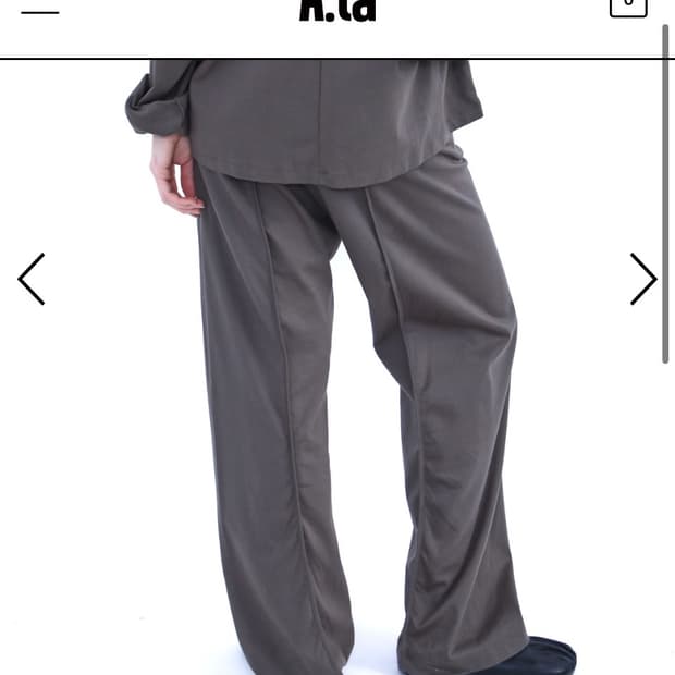 [구매,교환]a.ta 스웻팬츠 s사이즈 모스컬러