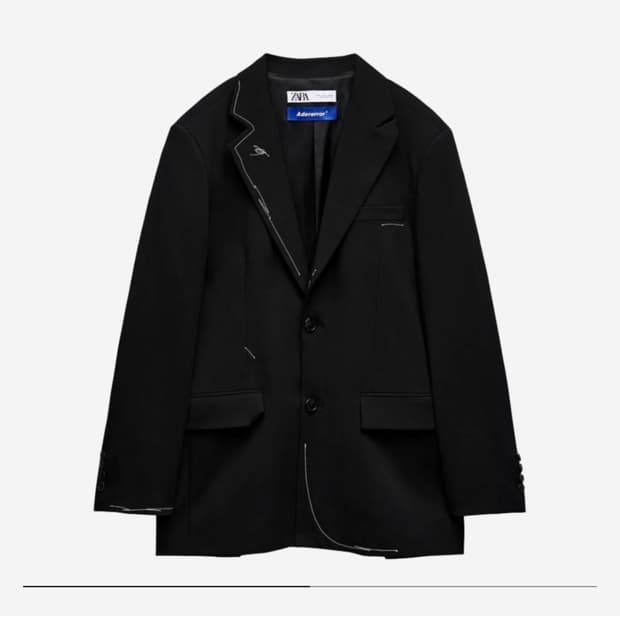자라 x 아더에러 오버사이즈 블레이저 블랙 하의 세트 판매