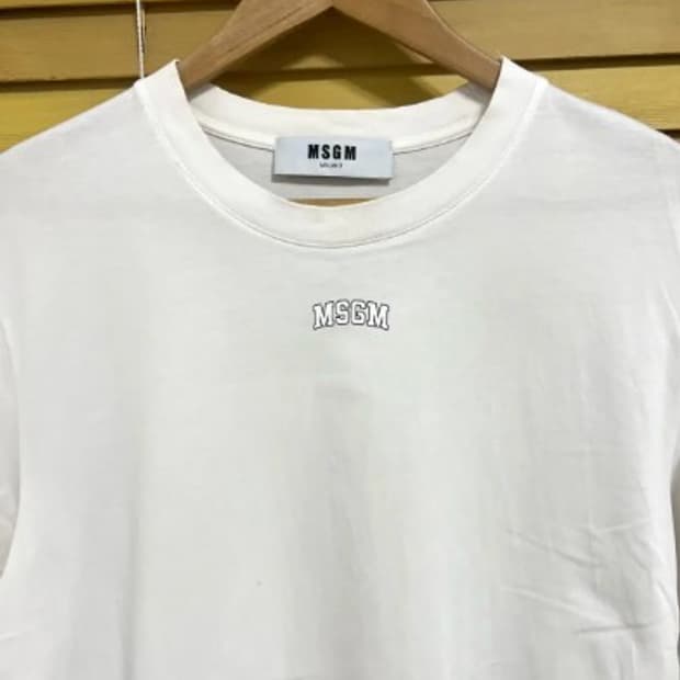 MSGM 엠에스지엠 남성 라운드반팔티셔츠 M