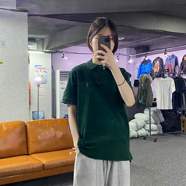 폴로 랄프로렌 그린 피케티 B2003