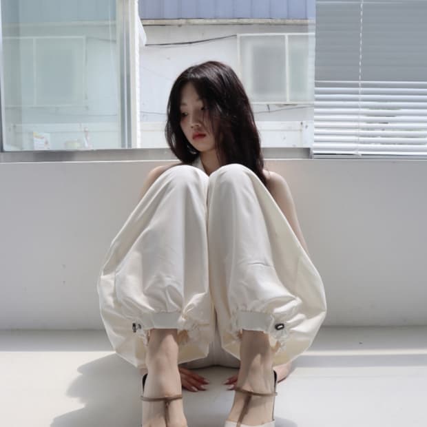 Cladda : l'odeur pants - ivory