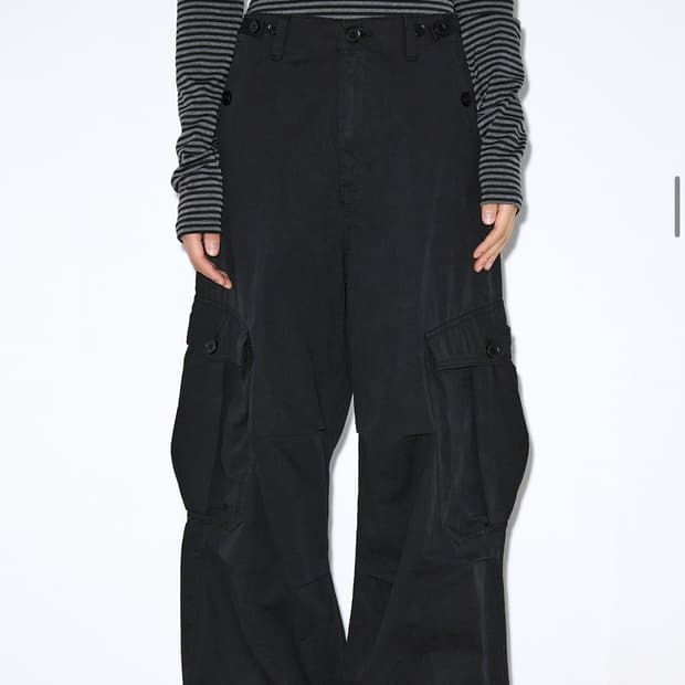 헬레네파리스 로고니들 팬츠 M