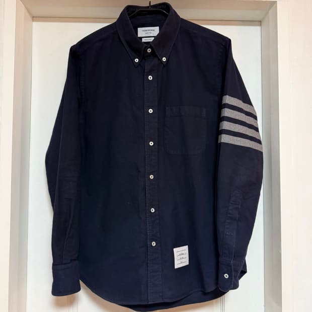 톰브라운 26SS 플란넬 4-바 셔츠 (MWL272A 05245 415)