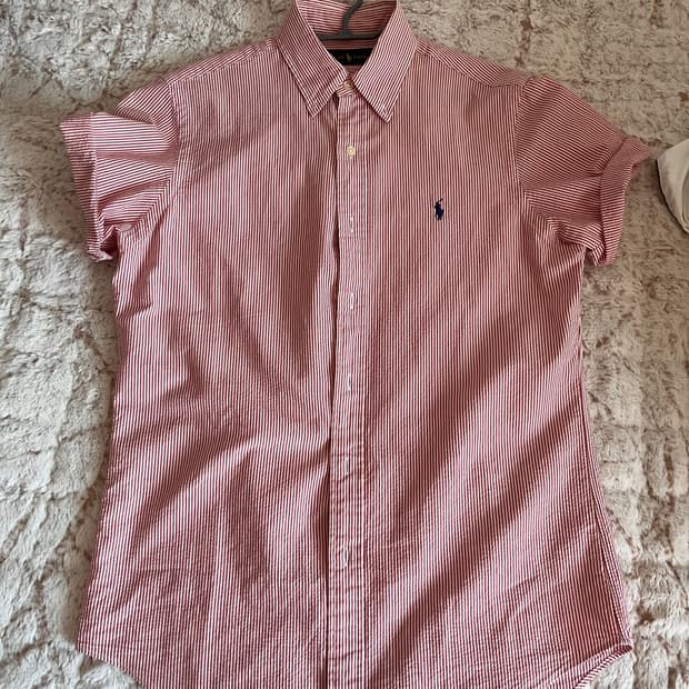 폴로 시어서커 셔츠