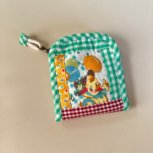 퀼트 카드지갑 / 핸드메이드