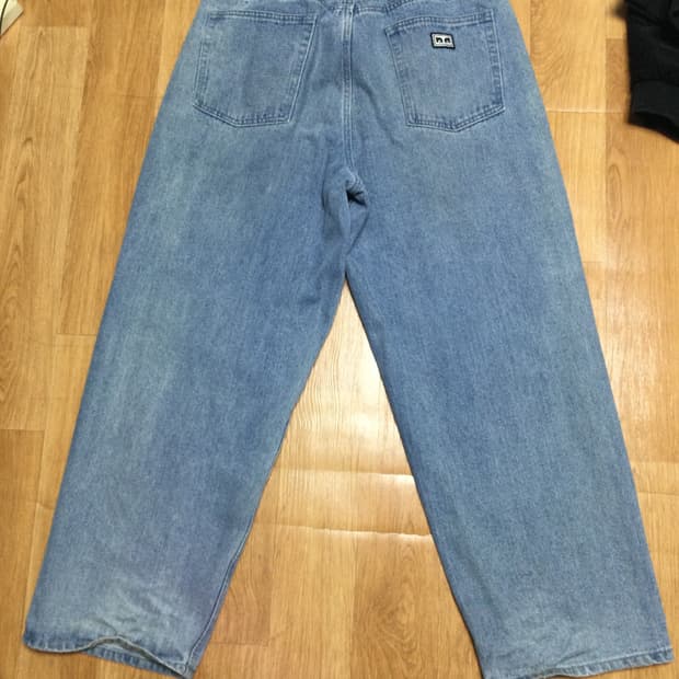 오베이 빅위그데님 워시드인디고 32