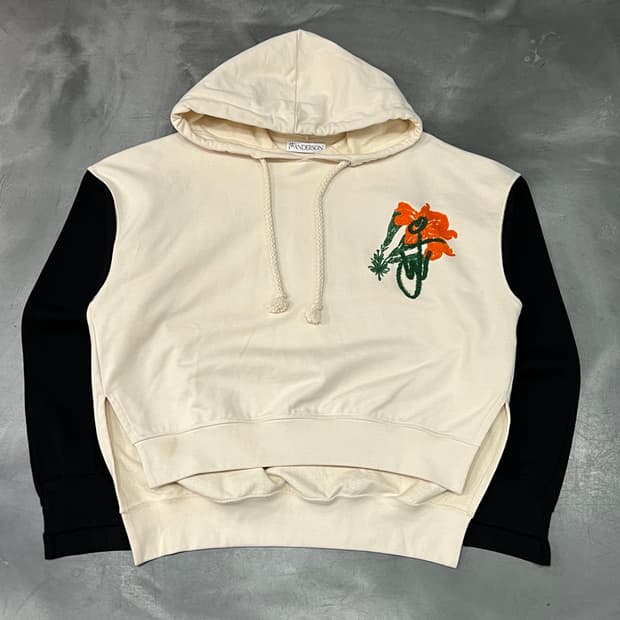  jw앤더슨 플라워 후드티 +명품감정서 y15446