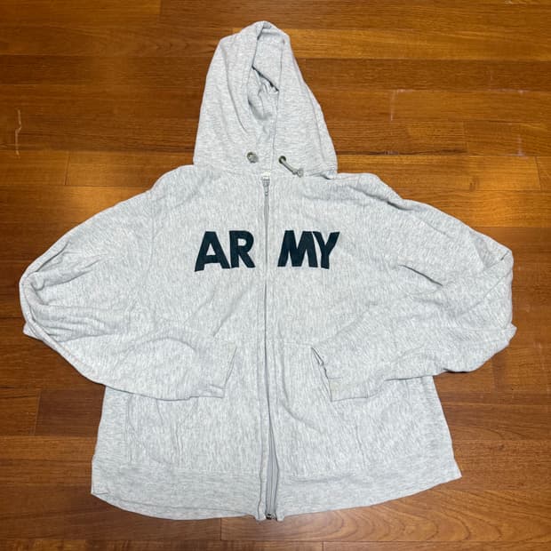 미군 us army 후드집업
