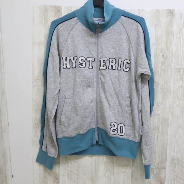 히스테릭 글래머 빈티지 로고 트랙 자켓