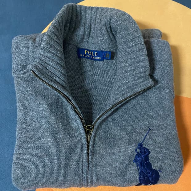 급처. 신형 폴로 빅포니 램스울 집업