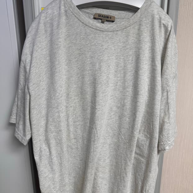 이지 시즌 4 melange grey 티