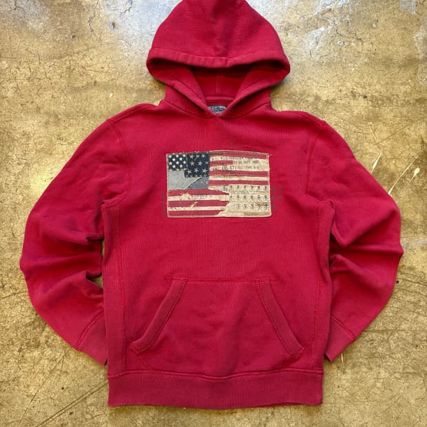 Polo Jeans Company 성조기 후디