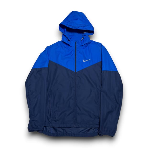 Nike 러닝 블루 네이비 배색 바람막이