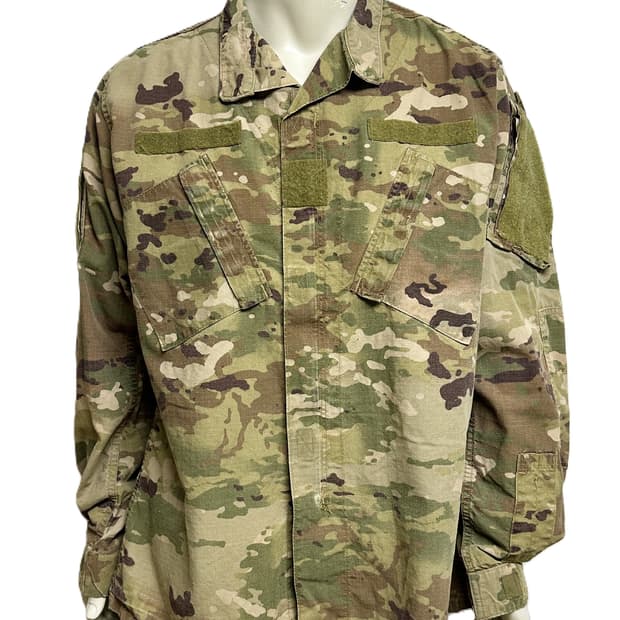 미군 OCP 멀티캠 전투복 상의 (L/XL) (XL)