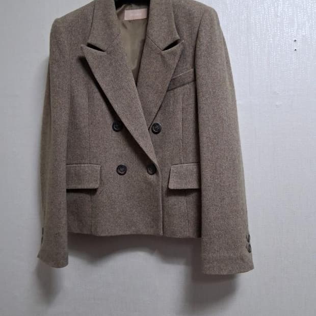 CC  collect 부드러운 울 모직 숏쟈켓 여성 55 