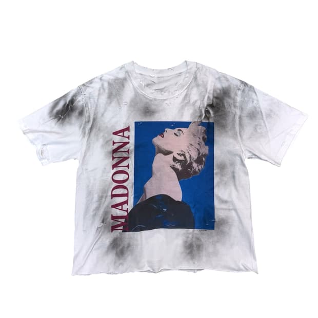 Distressed vintage  반팔티