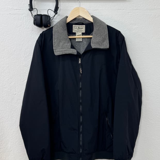 엘엘빈 웜업 자켓 블랙