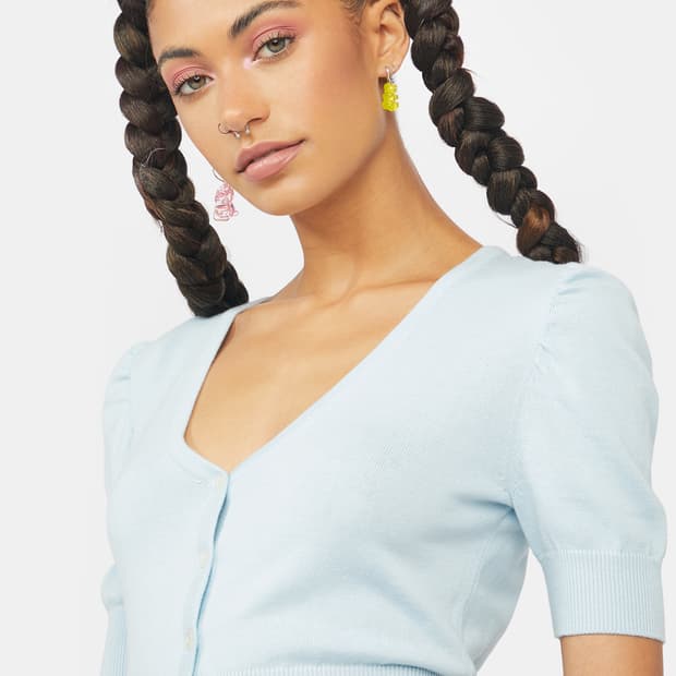 Cloudy Angel Eyes Cardigan Top